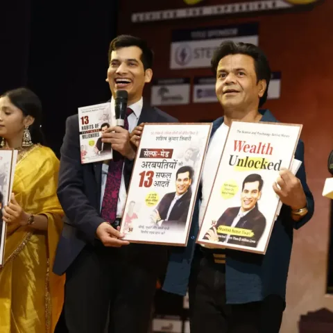Book launch with Rajpal Yadav